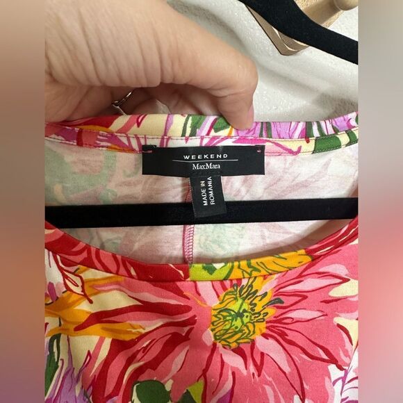 Weekend Max Mara Ebro Jersey Dress Sz XL - Picture 4 of 10